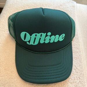 Green 'Offline' Trucker Hat